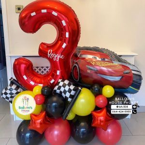 Number Balloon Centerpiece
