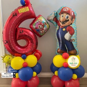 Number Balloon Centerpiece