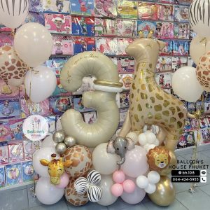 Number Balloon Centerpiece