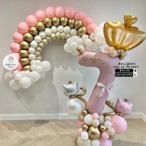 Number Balloon Centerpiece