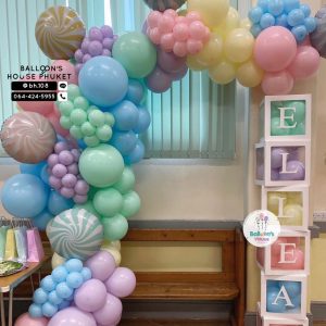 Organic Balloon Decoration