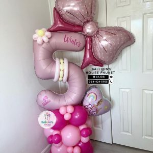 Number Balloon Centerpiece
