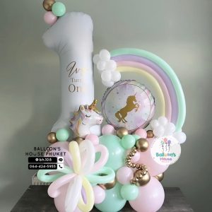Number Balloon Centerpiece