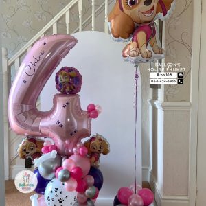 Number Balloon Centerpiece