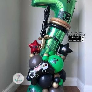 Number Balloon Centerpiece