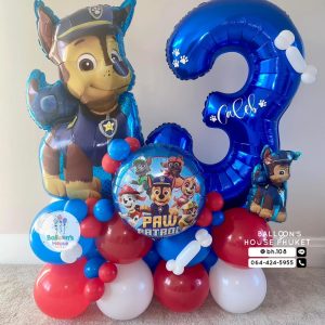 Number Balloon Centerpiece