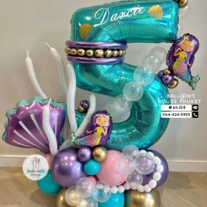 Number Balloon Centerpiece