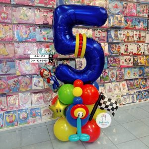 Number Balloon Centerpiece