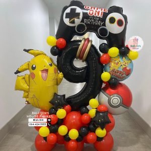 Number Balloon Centerpiece