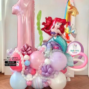 Number Balloon Centerpiece