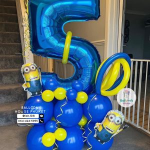 Number Balloon Centrepiece