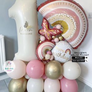 Number Balloon Centerpiece