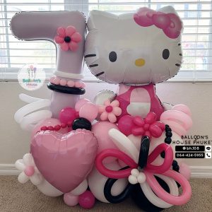 Number Balloon Centerpiece