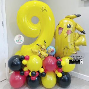 Number Balloon Centerpiece