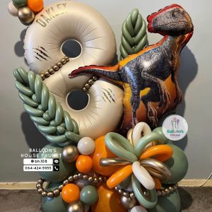 Number Balloon Centerpiece