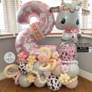 Number Balloon Centerpiece