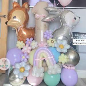 Number Balloon Centerpiece