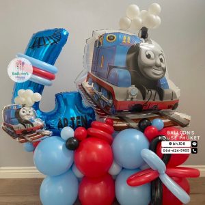 Number Balloon Centerpiece