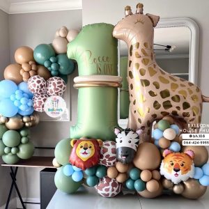 Number Balloon Centerpiece