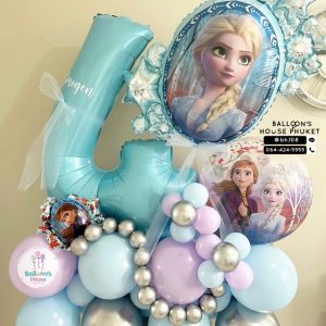 Number Balloon Centerpiece