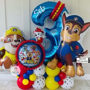 Number Balloon Centerpiece