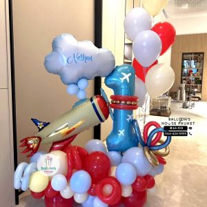 Number Balloon Centerpiece