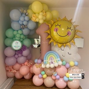 Number Balloon Centerpiece