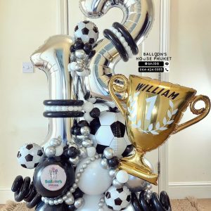 Number Balloon Centerpiece