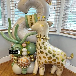 Number Balloon Centerpiece