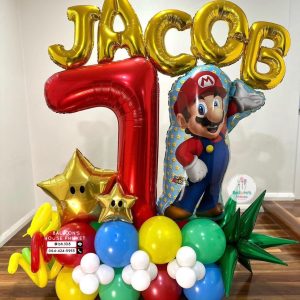 Number Balloon Centerpiece