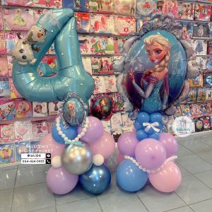 Number Balloon Centerpiece