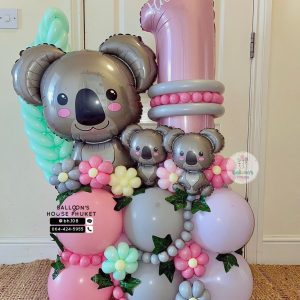 Number Balloon Centerpiece