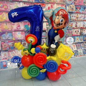 Number Balloon Centerpiece