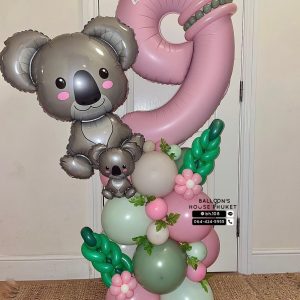 Number Balloon Centerpiece