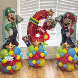 Number Balloon Centerpiece