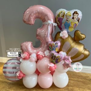 Number Balloon Centerpiece