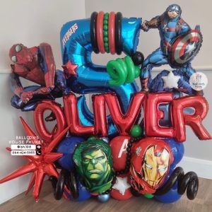 Number Balloon Centerpiece