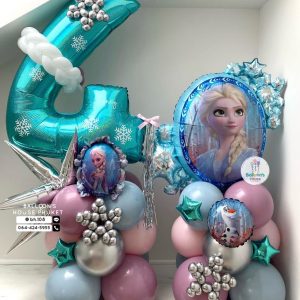 Number Balloon Centerpiece