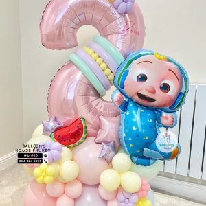 Number Balloon Centerpiece