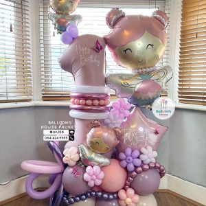 Number Balloon Centerpiece