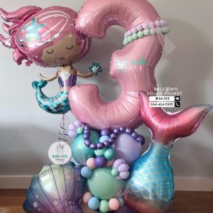 Number Balloon Centerpiece