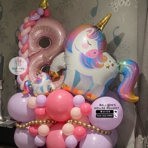 Number Balloon Centerpiece