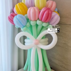 USA Premium Flower Balloons Hand Bouquet