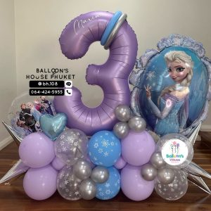 Number Balloon Centerpiece