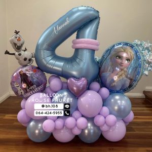 Number Balloon Centerpiece