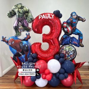 Number Balloon Centerpiece