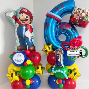 Number Balloon Centerpiece