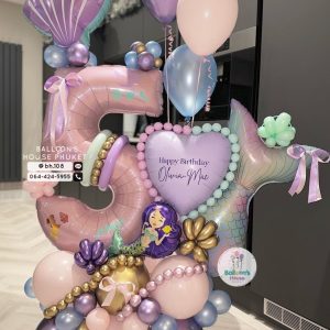 Number Balloon Centerpiece