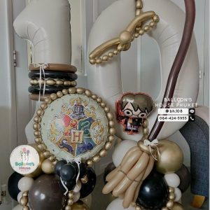 Number Balloon Centerpiece