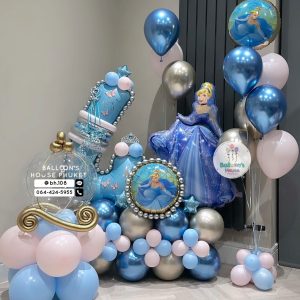 Number Balloon Centerpiece